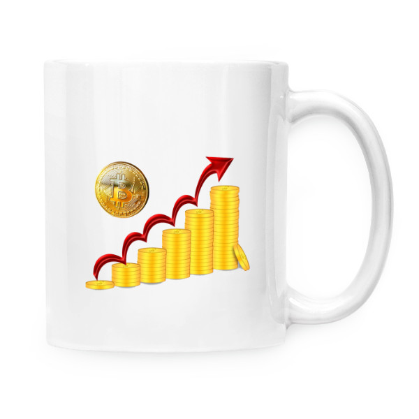 Hrnek malý bílý s potiskem Investorský hrnek